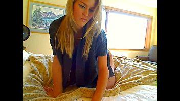 Sweater Girl Gets Naked On Her Bed And Shows Off That Great Ass ( More at - www.girls-cams.top )